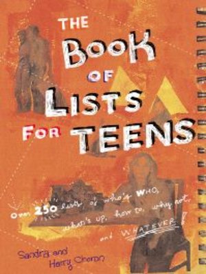 cover image of The Book of Lists For Teens